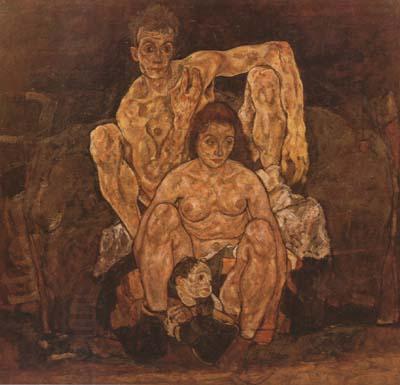 Egon Schiele The Family (mk20) China oil painting art